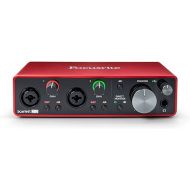 Focusrite Scarlett 2i2 3rd Gen USB Audio Interface for Recording, Songwriting, Streaming and Podcasting ? High-Fidelity, Studio Quality Recording, and All the Software You Need to Record