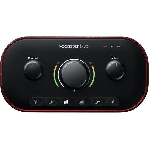  Focusrite Vocaster Two USB-C Audio Interface