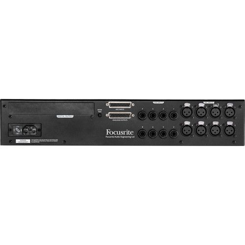  Focusrite ISA 828 MkII 8-Channel Preamp for Mic, Line-Level, and Hi-Z Instruments