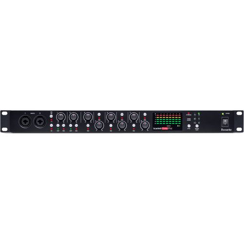  Focusrite Scarlett OctoPre Rackmount 8-Channel Microphone Preamp