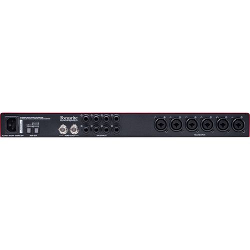  Focusrite Scarlett OctoPre Rackmount 8-Channel Microphone Preamp