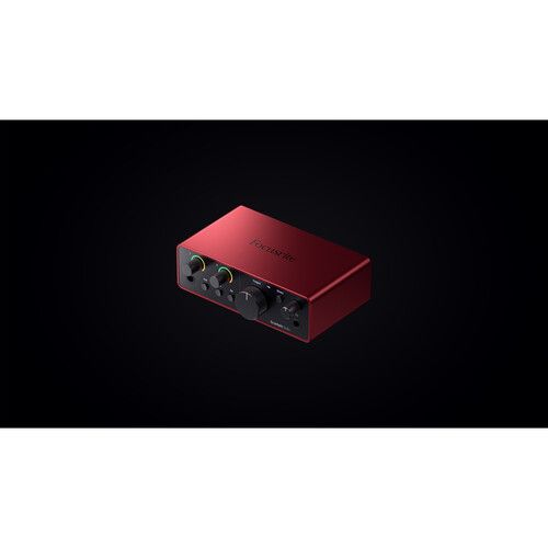  Focusrite Scarlett Solo USB-C Audio Interface (4th Generation)