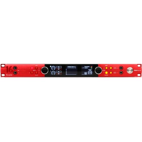  Focusrite Red 16Line Thunderbolt 3 Interface and RedNet R1 Remote Controller Bundle