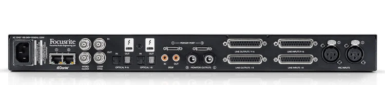  Focusrite Red 16Line Thunderbolt 3 Audio Interface