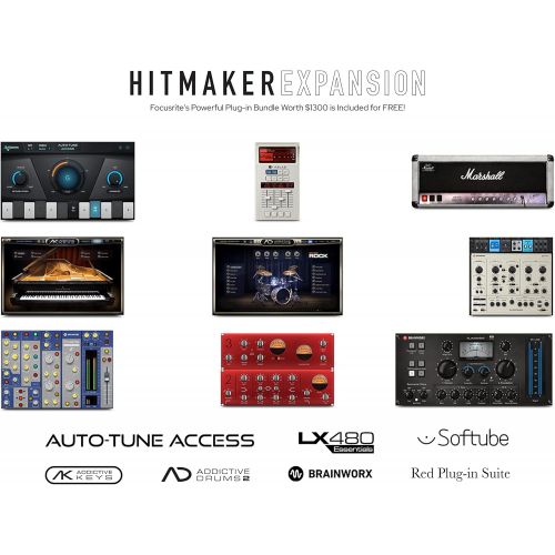  Focusrite Scarlett Solo 3rd Gen USB Audio Interface, for the Guitarist, Vocalist, Podcaster or Producer ? High-Fidelity, Studio Quality Recording, and All the Software You Need to