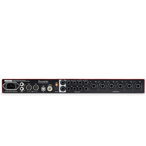  Focusrite Scarlett 18i20 USB Audio Interface with Pro Tools and 4 XLR Cables
