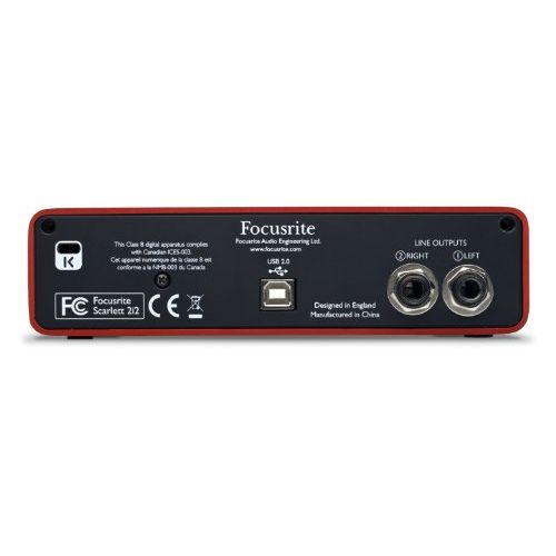  Focusrite Scarlett 2i2 Studio (1st Gen) Audio Interface and Recording Bundle