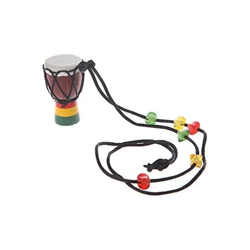  [아마존베스트]Fogun Classic Jambe Drummer Mini Djembe Percussion African Hand Drum Bongo Gift