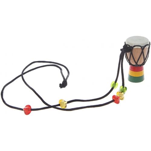  [아마존베스트]Fogun Classic Jambe Drummer Mini Djembe Percussion African Hand Drum Bongo Gift