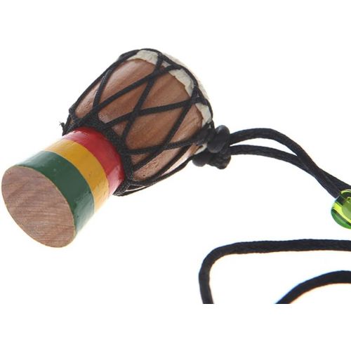  [아마존베스트]Fogun Classic Jambe Drummer Mini Djembe Percussion African Hand Drum Bongo Gift