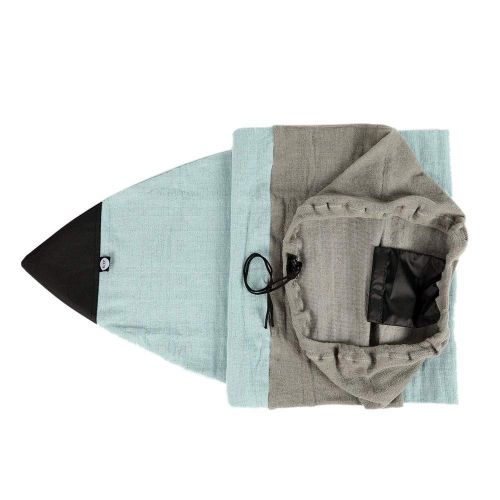  Fokine Surfboard Sock Cover-Lightweight Protective Board Bag for Surf Board Pointed Nose, 6ft