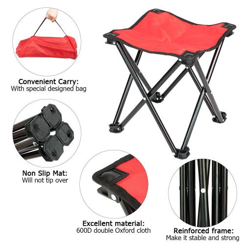  Folding ZOFFYAL Rolling Cooler Picnic Camping Outdoor with Table & 2 Chairs