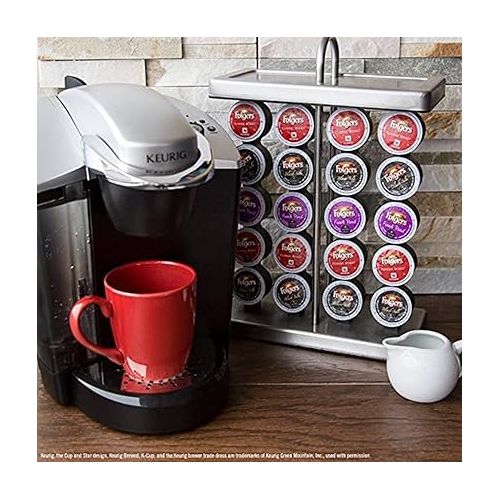  Folgers Buttery Caramel Flavored Coffee, 12 Keurig K-Cup Pods (Pack of 6)