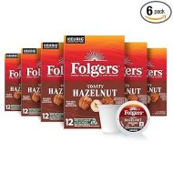 Folgers Toasty Hazelnut Flavored Coffee, 72 Keurig K-Cup Pods