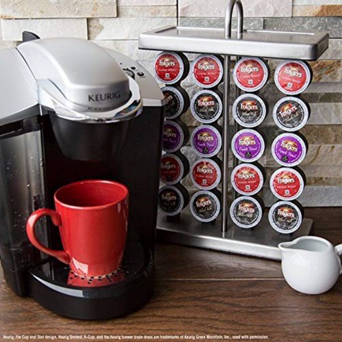  Folgers Black Silk Dark Roast Coffee, 72 Keurig K-Cup Pods