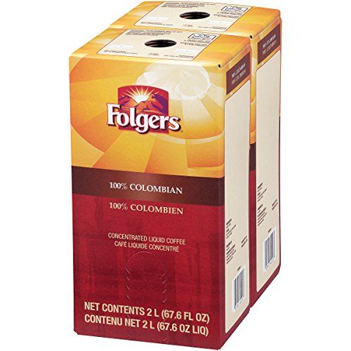  Folgers 100% Columbian Coffee, 2 Liter, (2 count)