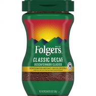 Folgers Classic Decaf Instant Coffee, 12 Ounce (Pack of 12)