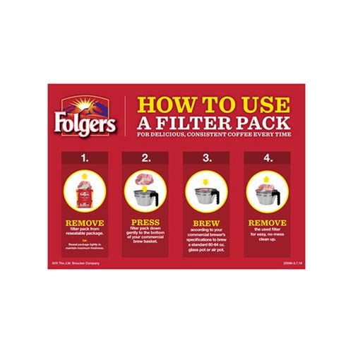  Folgers Classic Roast Ground Coffee, Filter Packs, (0.9 oz, 40 ct.) (pack of 6)