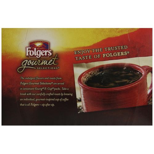  Folgers Decaf 100% Colombian Coffee, Medium Roast, K Cup Pods for Keurig K Cup Brewers, 12-Count,...