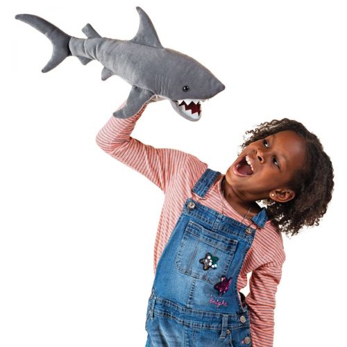  Plush Shark Puppet by Folkmanis - 2064FM