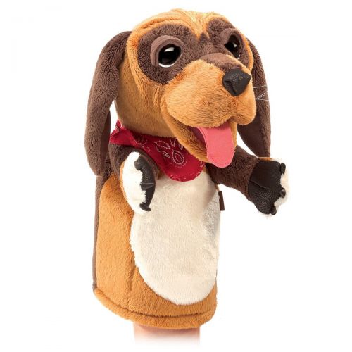  Hand Puppet - Folkmanis - Dog Stage Puppet New Toys Soft Doll Plush 3100