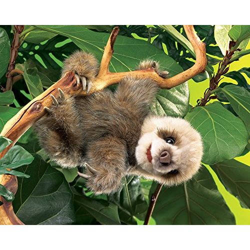  Baby Sloth Hand Puppet by Folkmanis - 2927
