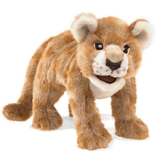  Folkmanis Puppets African Lion Cub Hand Puppet Plush