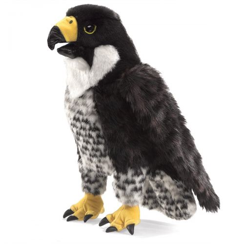  Hand Puppet - Folkmanis - Falcon Peregrine Puppet New Toys Soft Doll Plush 3055