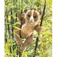 *NEW* PLUSH SOFT TOY Folkmanis 3072 Slow Loris Primate Hand Puppet