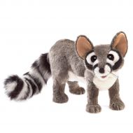 Ringtail Cat Hand Puppet by Folkmanis MPN 3122, Movable Mouth, Boys & Girls