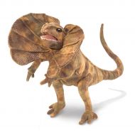 Folkmanis Frilled Lizard Puppet w Movable Mouth & Legs & Frills, MPN 3046, 3 & Up, Unisex