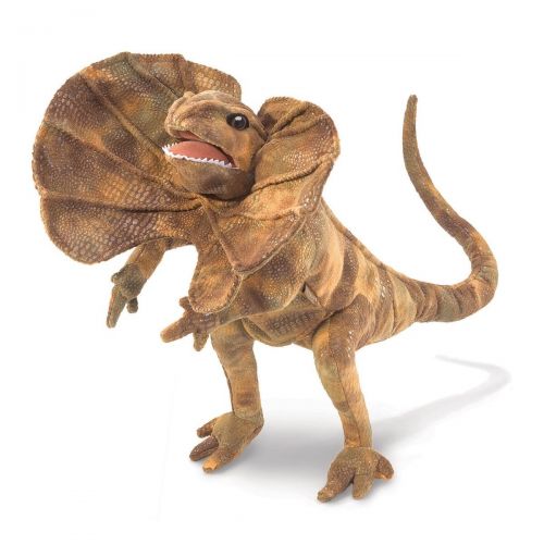  Folkmanis Frilled Lizard Puppet w Movable Mouth & Legs & Frills, MPN 3046, 3 & Up, Unisex