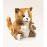 *NEW* PLUSH SOFT TOY Folkmanis 2845 Orange Tabby Kitten Full Body Hand