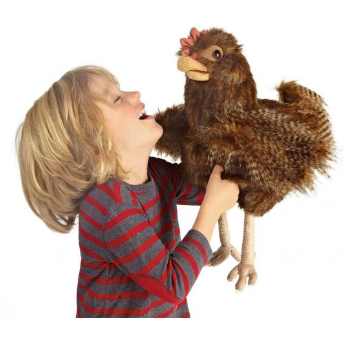  Folkmanis Hen Hand Puppet