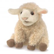 Folkmanis 3129 Small Lamb Hand Puppet, One Size, Multicolor