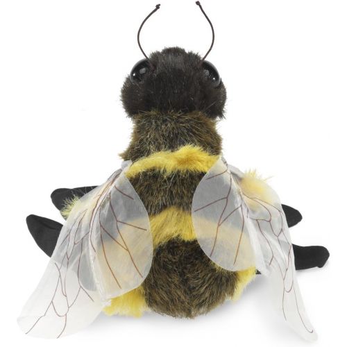  Folkmanis Honey Bee Hand Puppet, Yellow, Black (3028)