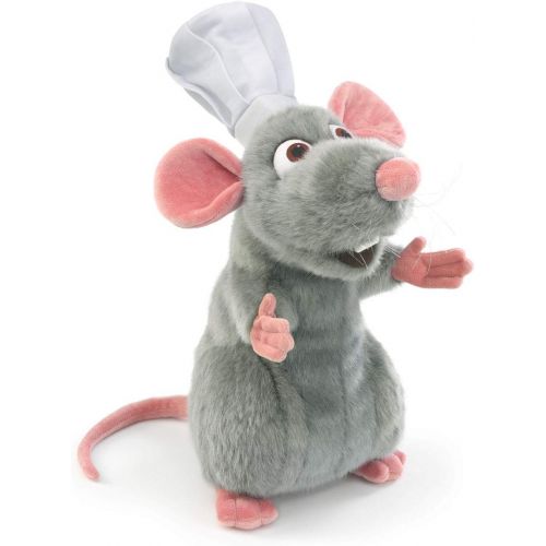  Folkmanis Remy Pixar Hand Puppet, Gray, Pink, White (5020), 8 inch