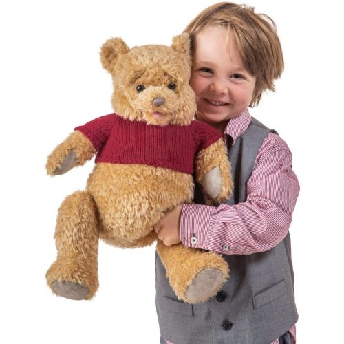  Folkmanis Winnie The Pooh Disney Character Puppet, Gold, Red, Gray, 1 EA (5021)
