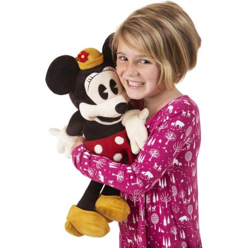  Folkmanis Vintage Minnie Disney Character Puppet, Black, Gold, Red, White (5019)