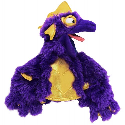  Folkmanis Purple Pi Monster Two-Handed Character Puppet