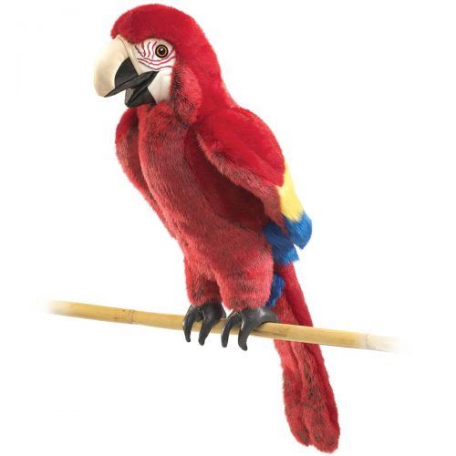  Folkmanis Puppets Scarlet Macaw Puppet (Other)