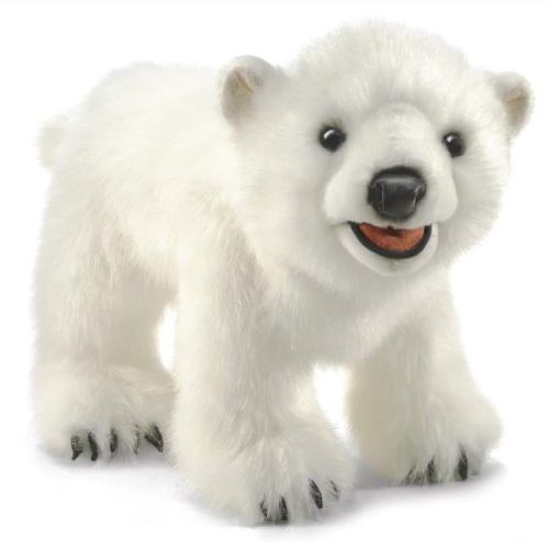  Polar Bear Cub Puppet by Folkmanis - 3041