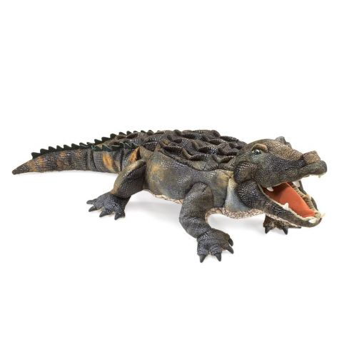  American Alligator Hand Puppet by Folkmanis - 2921