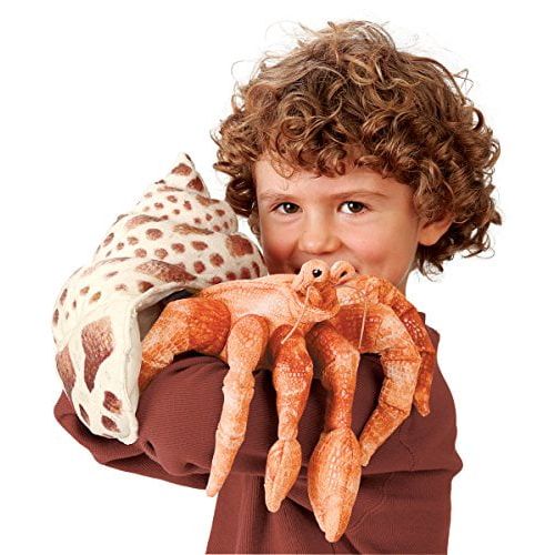  Hermit Crab Hand Puppet by Folkmanis - 2867