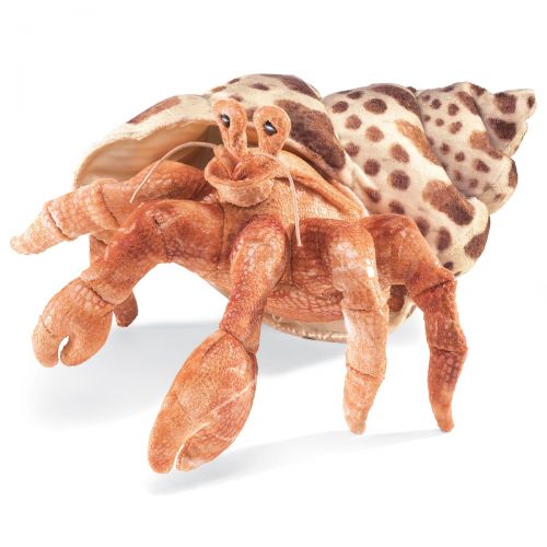  Hermit Crab Hand Puppet by Folkmanis - 2867