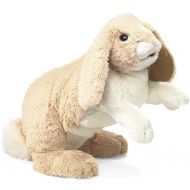 Rabbit Floppy Bunny Hand Puppet by Folkmanis - 2838FM