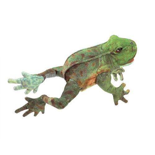  Folkmanis Jumping Frog Hand Puppet