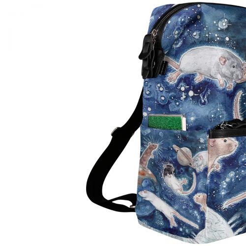  Fonmifer Rats Are Stars Spelled Backwards Casual Backpack Lightweight Travel Daypack Bag Multi-Pocket Student School Bag