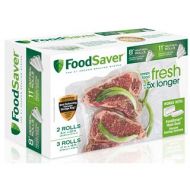 FoodSaver Combo Pack 8 x 20-inch and 11 x 16-inch Heat-seal Rolls by FoodSaver