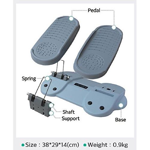  FootFit Sitting Stepper - The Seated Leg Exerciser for Pelvic Limb Blood Cirulation, Calf Exercise Equipment